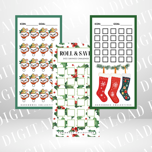 #9 Christmas Saving Challenges DIGITAL DOWNLOAD