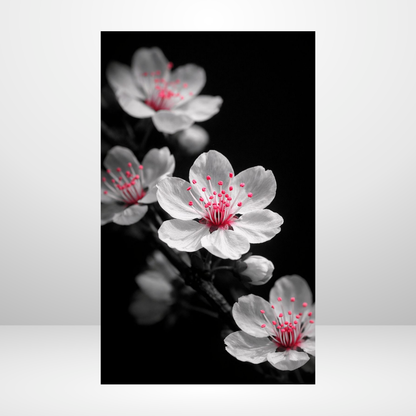 Gothic Cherry Blossoms Dashboard