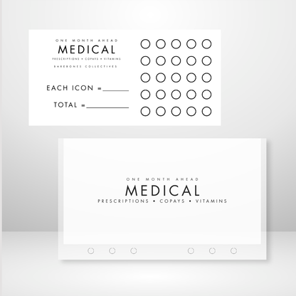 One Month Ahead Matte Cash Envelope + Savings Trackers Sets