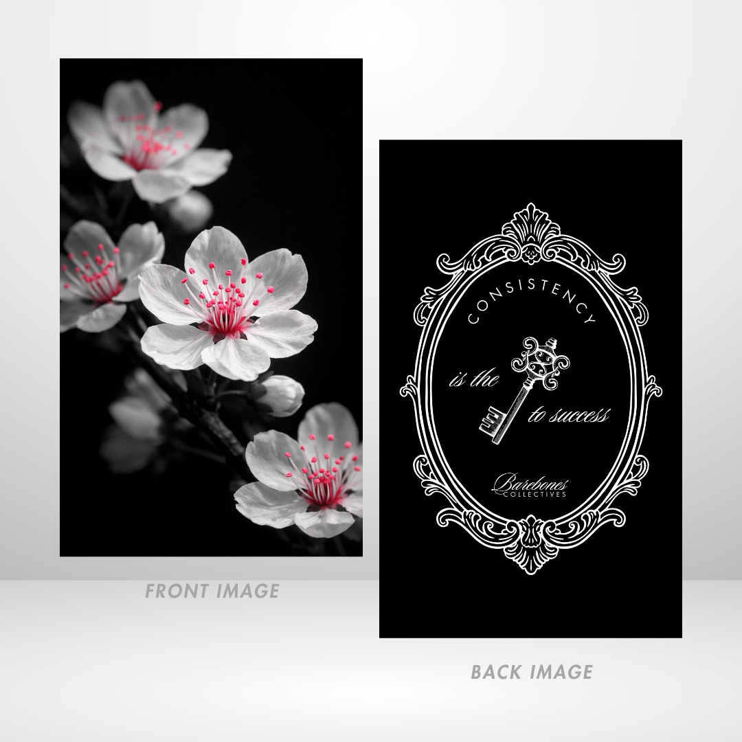 Gothic Cherry Blossoms Dashboard