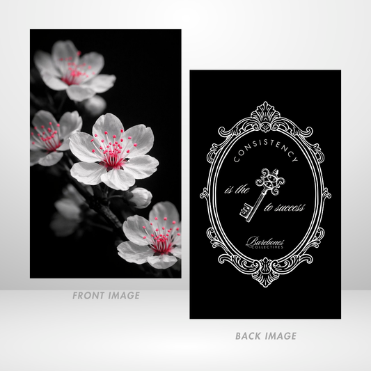 Gothic Cherry Blossoms Dashboard