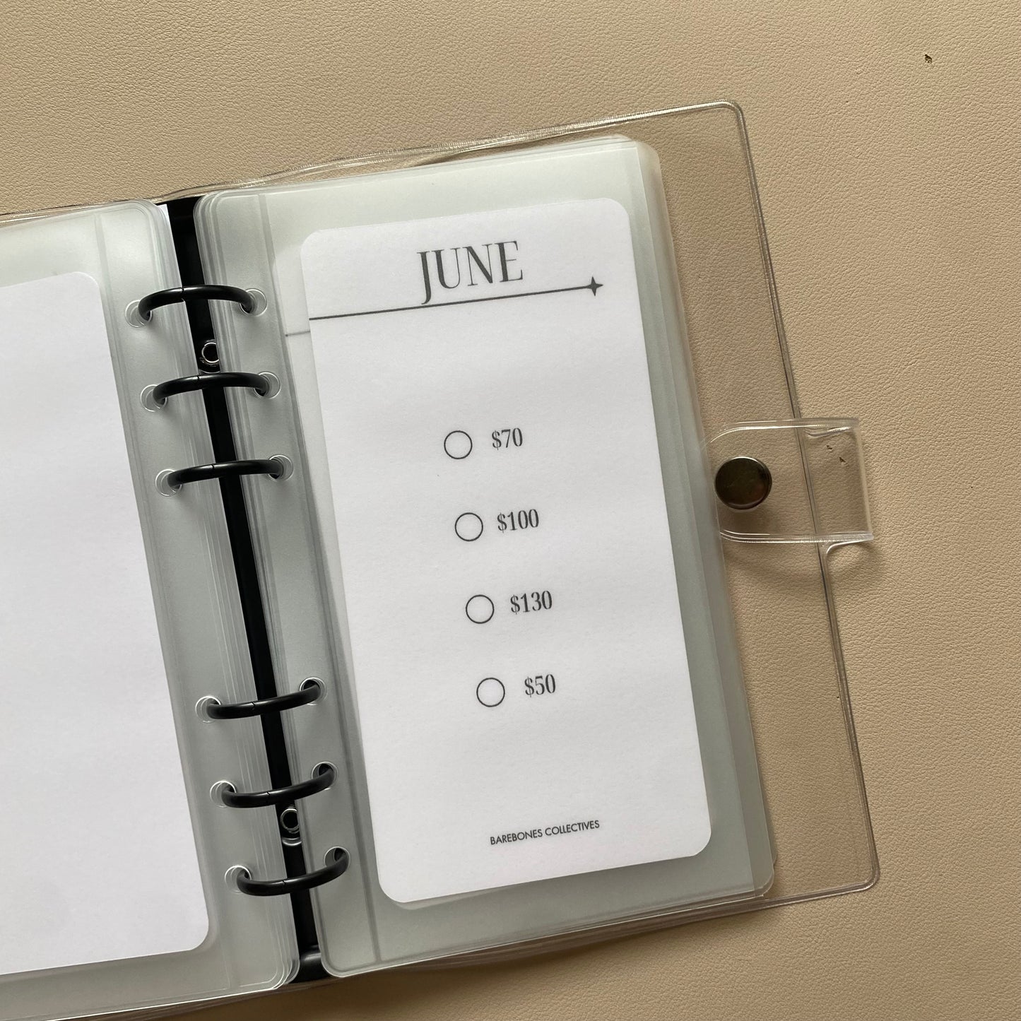 12 Month A6 Savings Challenge Binder Bundle
