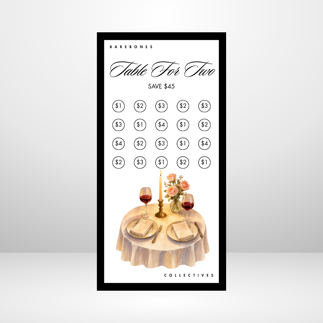 Table For Two Savings Challenge