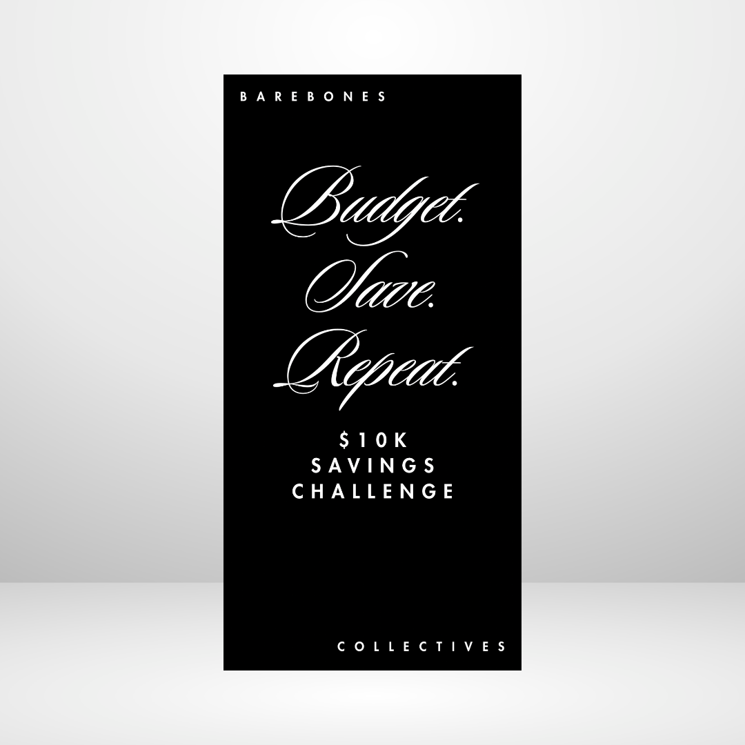 B.S.R. Noir Savings Challenge Set of 9