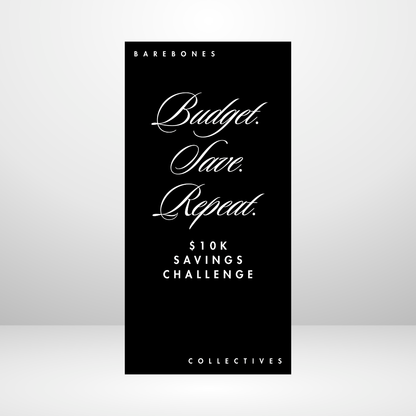 B.S.R. Noir Savings Challenge Set of 9
