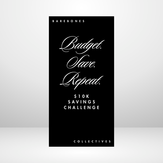 B.S.R. Noir Savings Challenge Set of 9