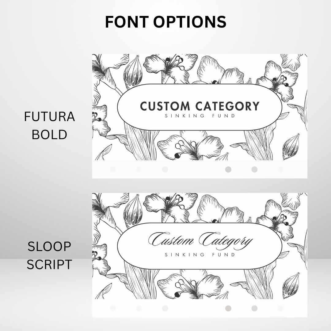 Floral Handmade Cash Envelope Personal Size Set of 3