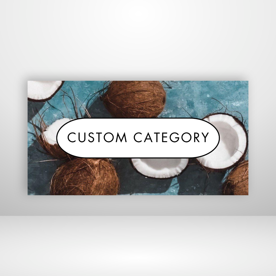 Coconuts Full Coverage Cash Envelopes Labels Set of 3