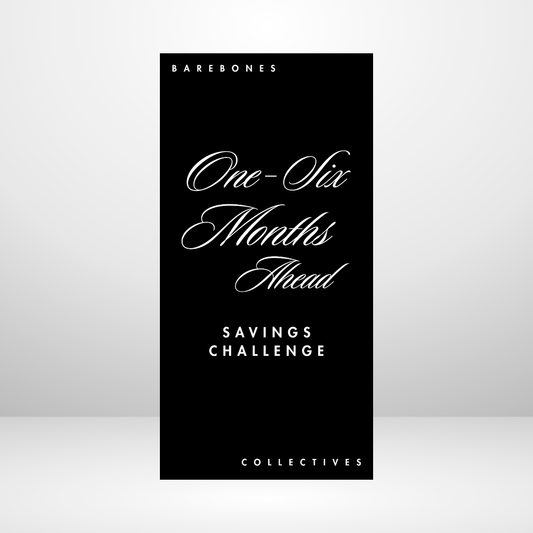 Noir One - Six Months Ahead Savings Challenge Set