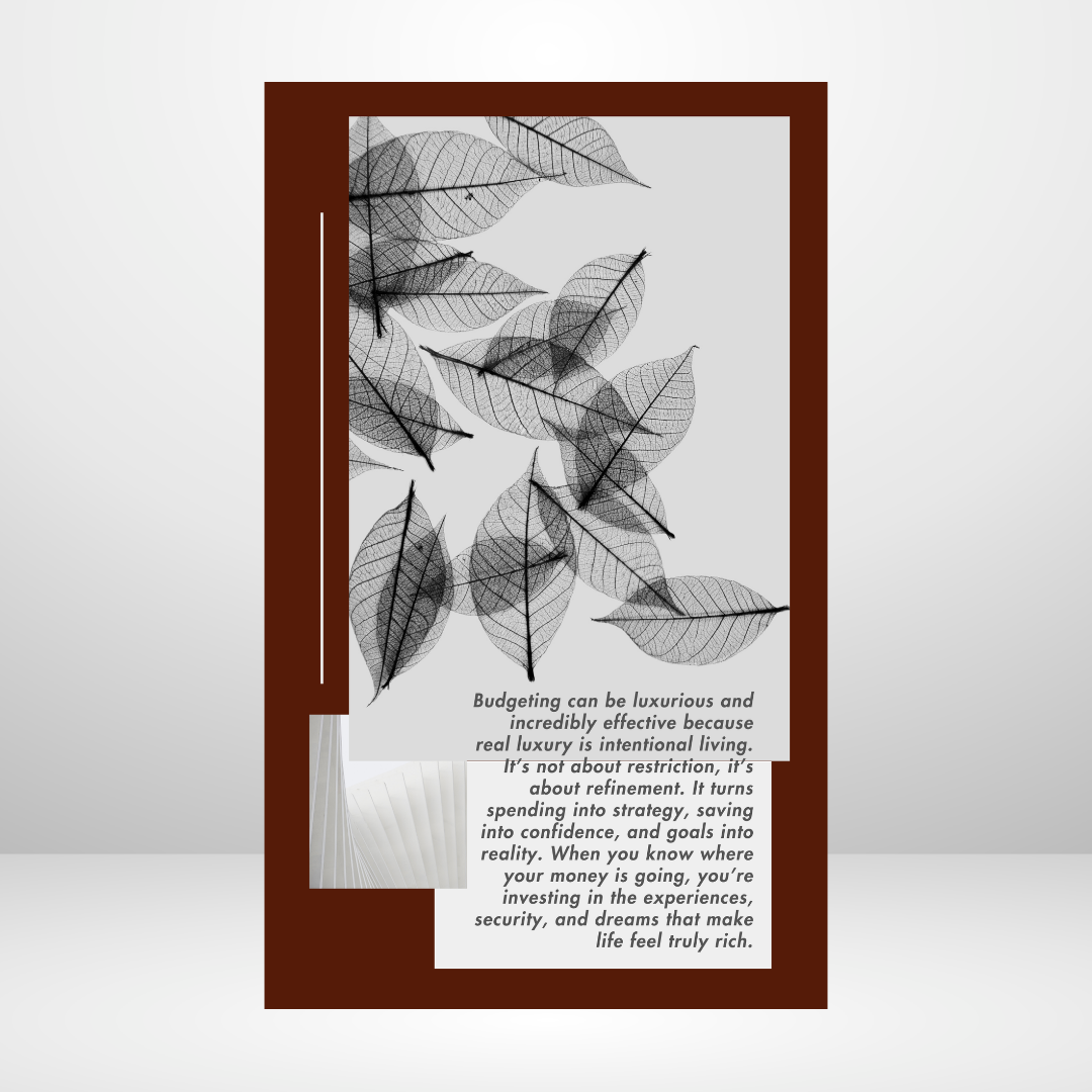 Black Cherry Budgeting Dashboard