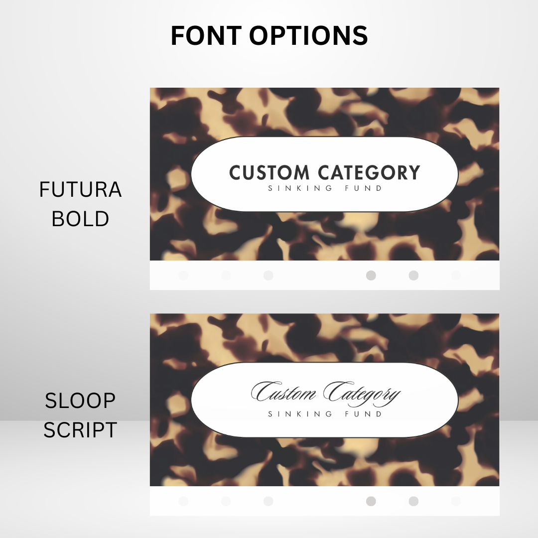 Style #BC11 Handmade Cash Envelope Personal Size Set of 3