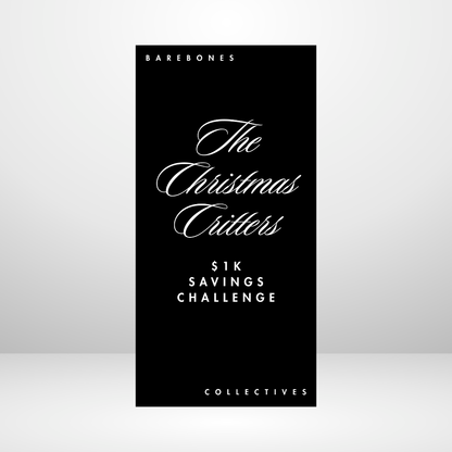 The Christmas Critters Barebones Savings Challenge
