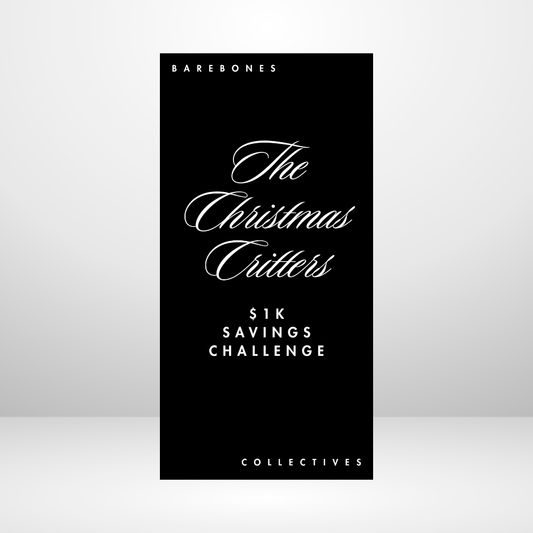 The Christmas Critters Barebones Savings Challenge Set of 7