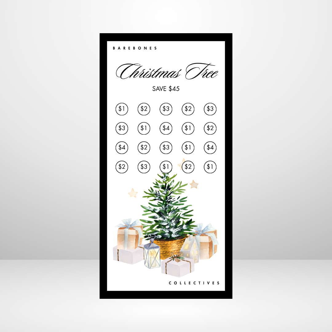 Christmas Tree Savings Challenge