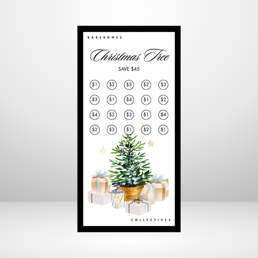 Christmas Tree Savings Challenge