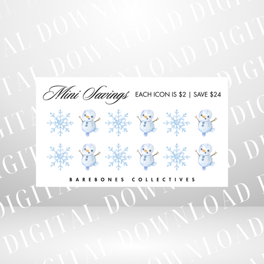 #12 Mini Savings Challenge DIGITAL DOWNLOAD