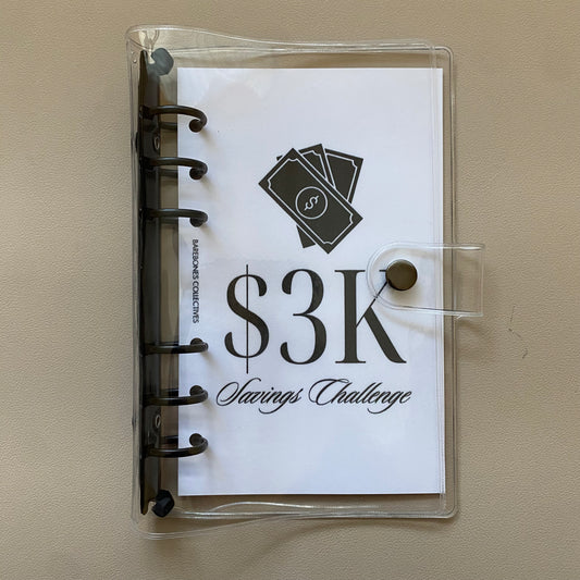 $3k A6 Savings Challenge Binder Bundle