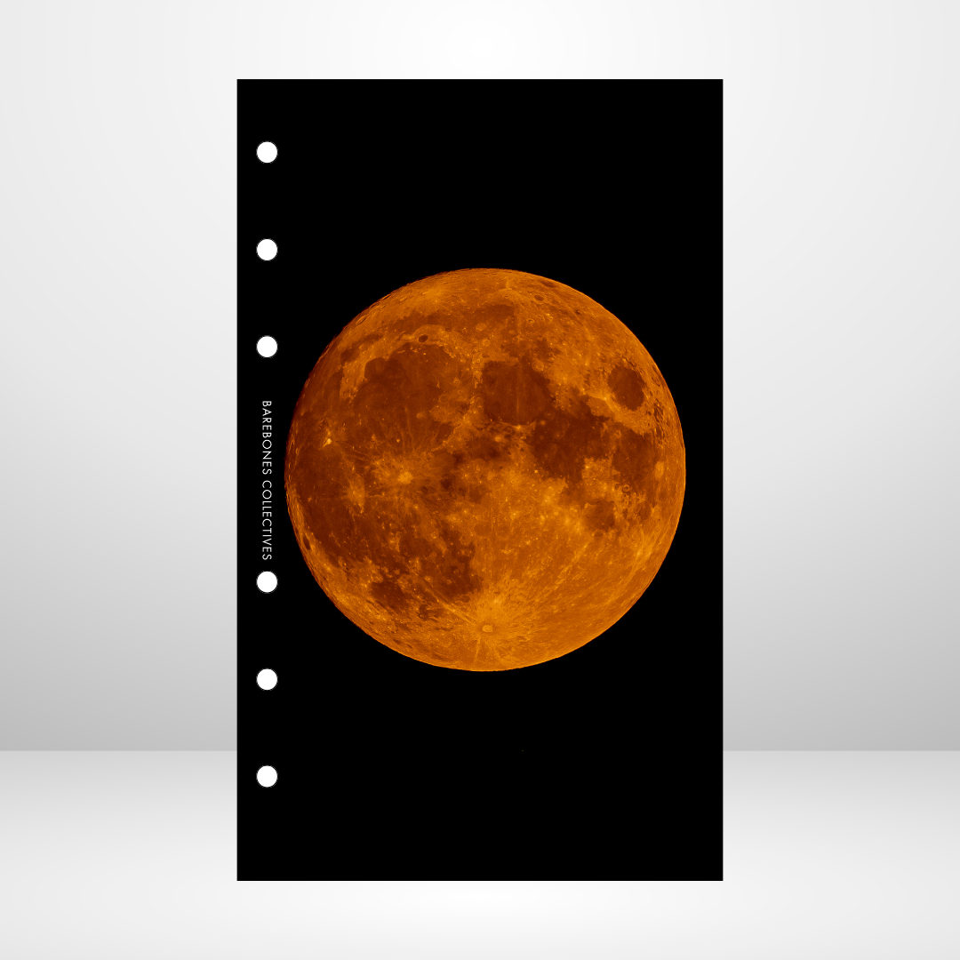 Halloween Full Moon Linen Dashboard