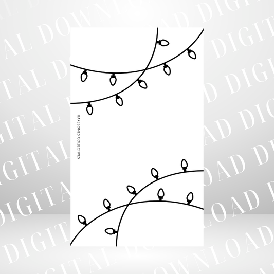 #1 Christmas Vibes - Personal Size Dashboard DIGITAL DOWNLOAD