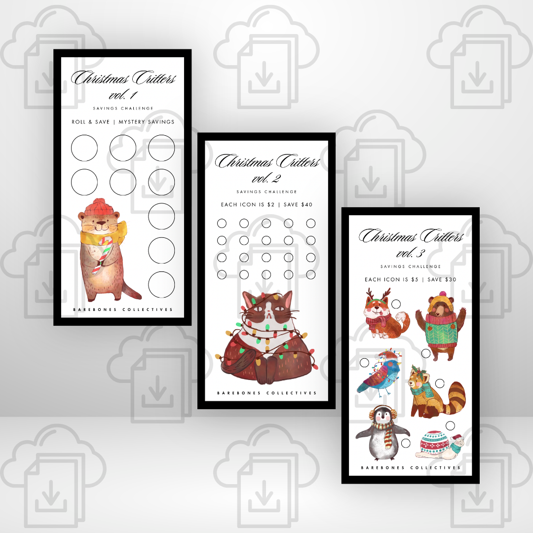 Savings Challenges - DIGITAL DOWNLOAD