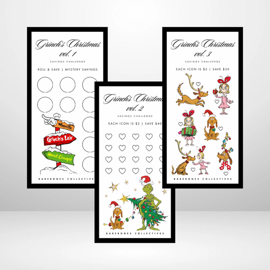 Grinch’s Christmas Savings Challenge and Envelope Set