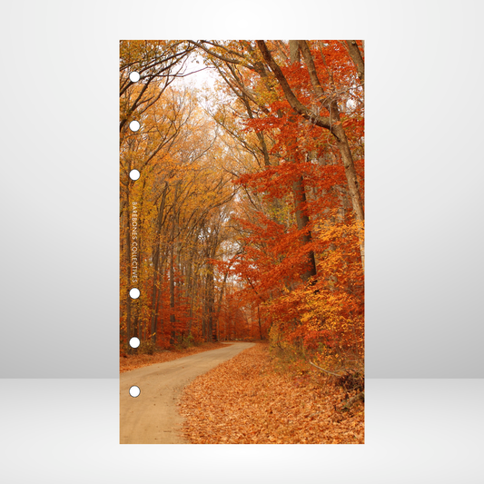 Orange Leaves Linen Dashboard