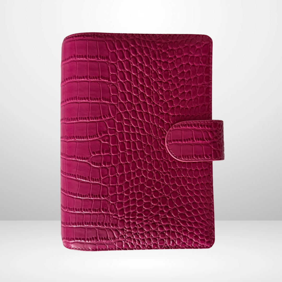 The Millionaire Mindset Barebones Binder in Raspberry Tea - PRE ORDER IS OPEN