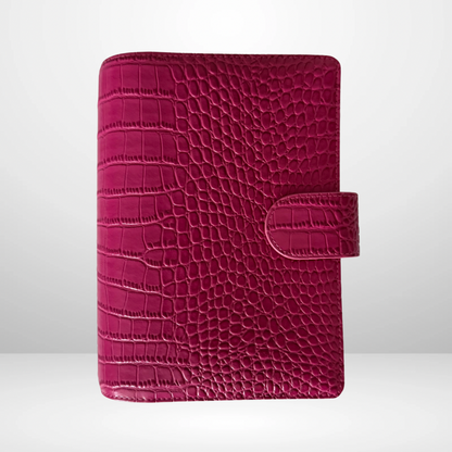 The Millionaire Mindset Barebones Binder in Raspberry Tea - PRE ORDER IS OPEN