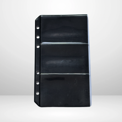 Noir 3 + 1 Pocket Cash Envelopes Set of 6