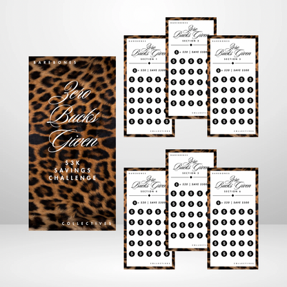 Zero Bucks Given Leopard Savings Challenge