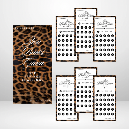Zero Bucks Given Leopard Savings Challenge