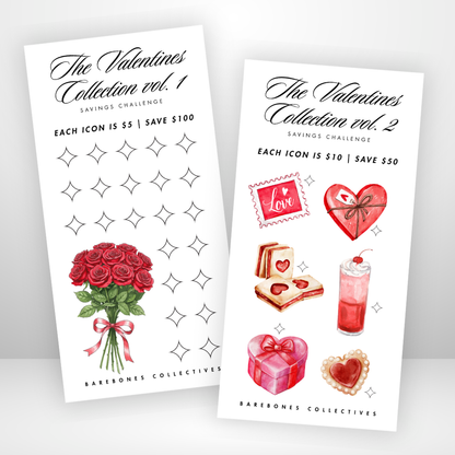 The Valentine Collection Savings Challenge & Envelope Set