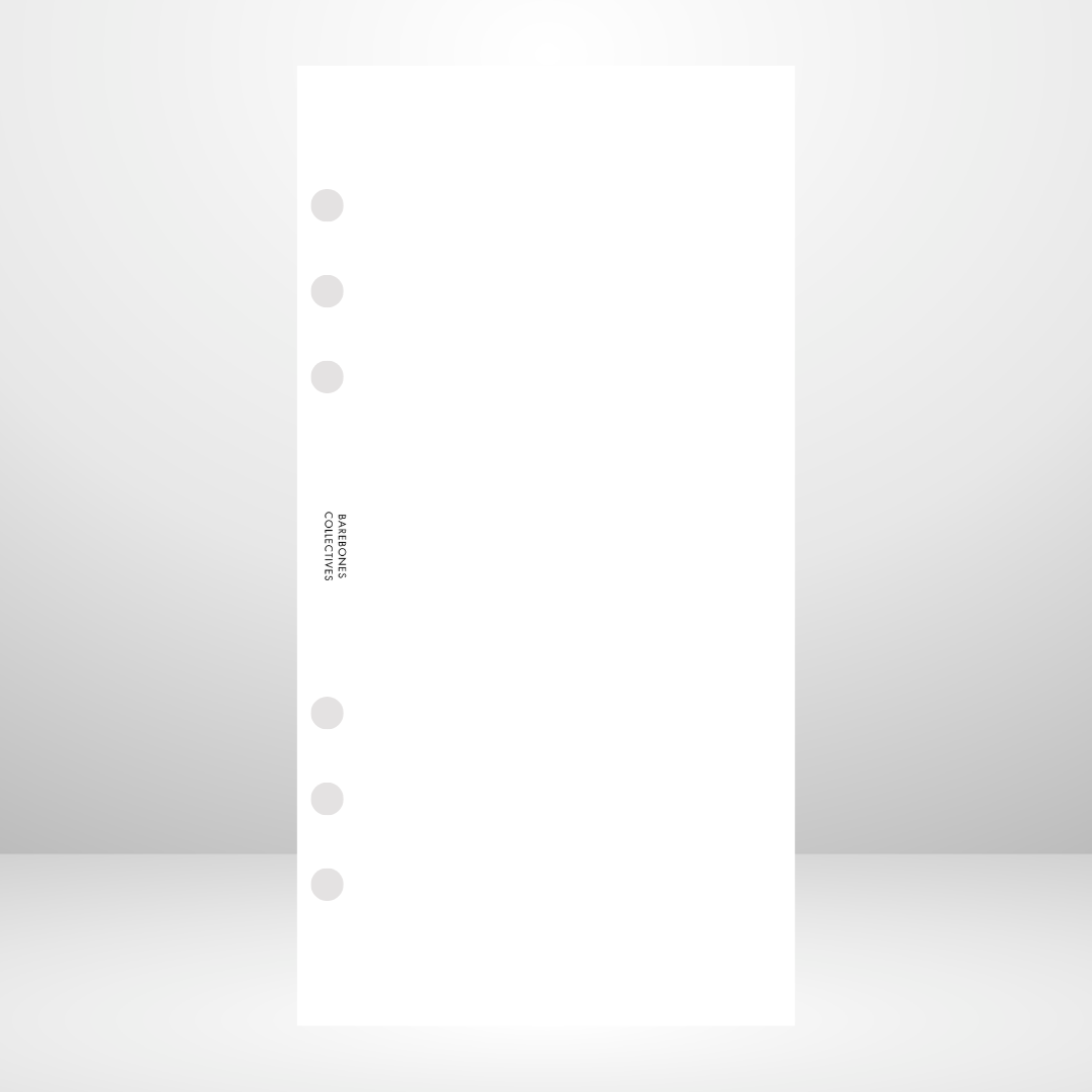 Blank Signature Wallet Inserts