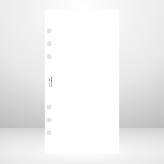 Blank Signature Wallet Inserts