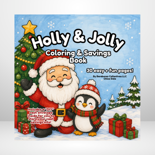 Coloring & Savings Book