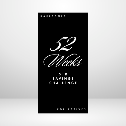 52 Week Barebones Savings Challenge