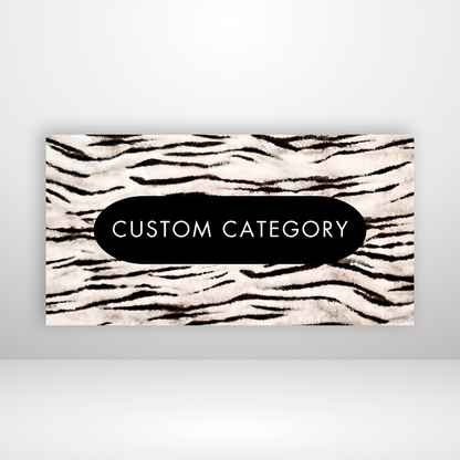 Vanilla Tiger Full Coverage Cash Envelopes Labels Set of 3