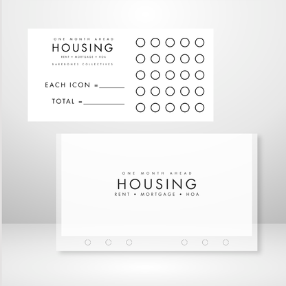 One Month Ahead Matte Cash Envelope + Savings Trackers Sets