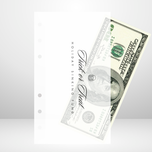 Holiday Bundle Icon Style Handmade Cash Envelope Personal Size Set of 9