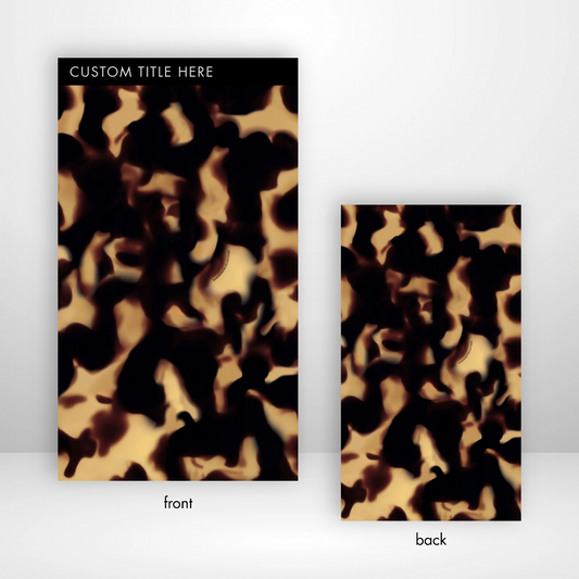 Brown Tortoiseshell Full Tabbed Dashboard