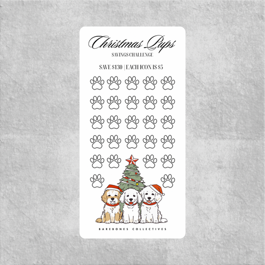 Christmas Pup Savings Challenge Save $130