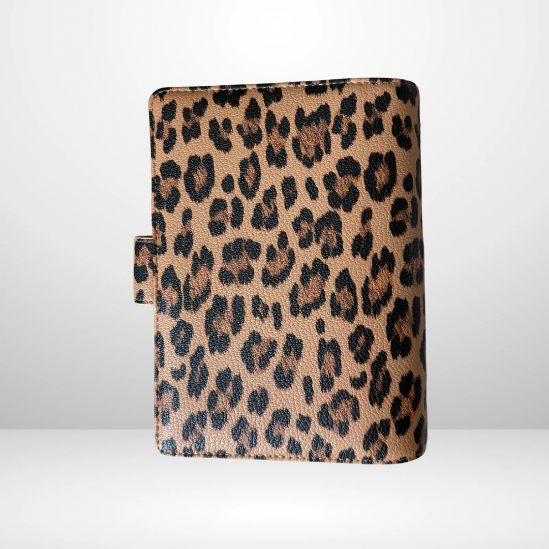 The Leopard Barebones Personal Size Binder