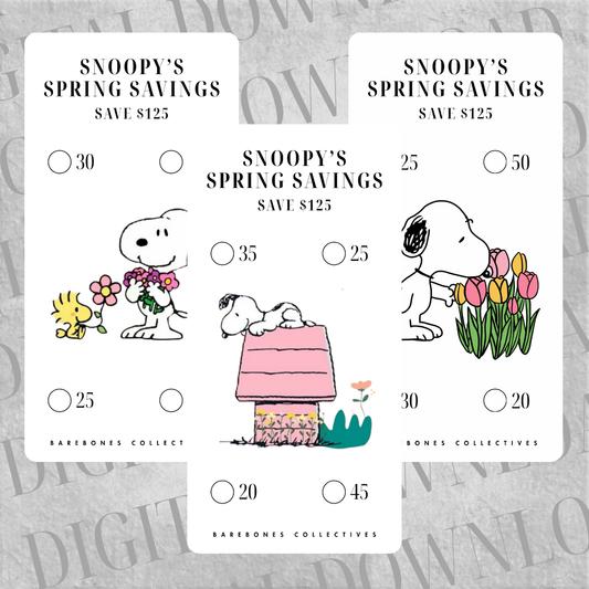 Snoopy Spring Savings Set DIGITAL DOWNLOAD