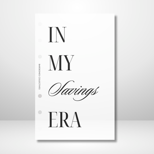 In My Savings Era Matte Vellum Dashboard