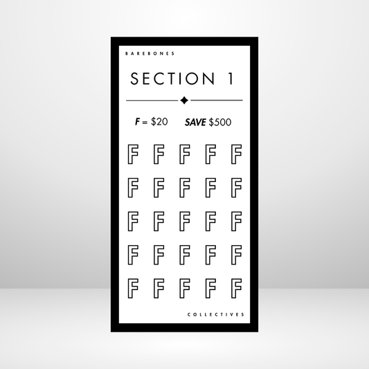 Oh F*ck Barebones Savings Challenge Set of 5