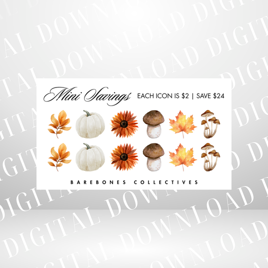 #1 Mini Savings Challenge DIGITAL DOWNLOAD