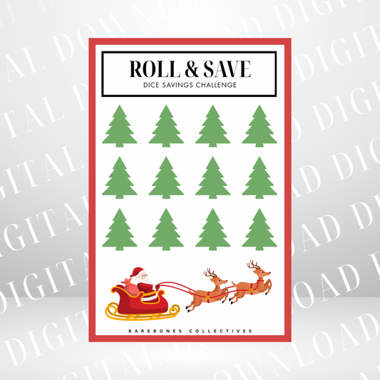 #1 Christmas A5 Saving Challenges DIGITAL DOWNLOAD