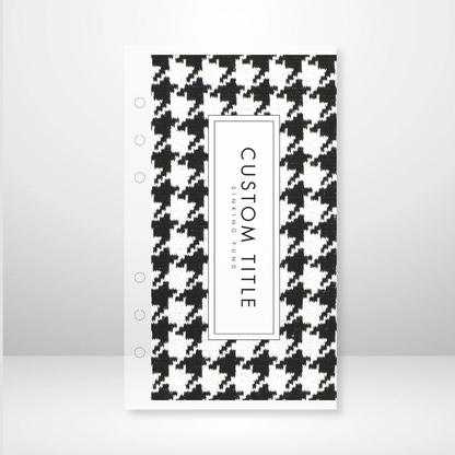 Hounds Tooth Matte Cash Envelopes