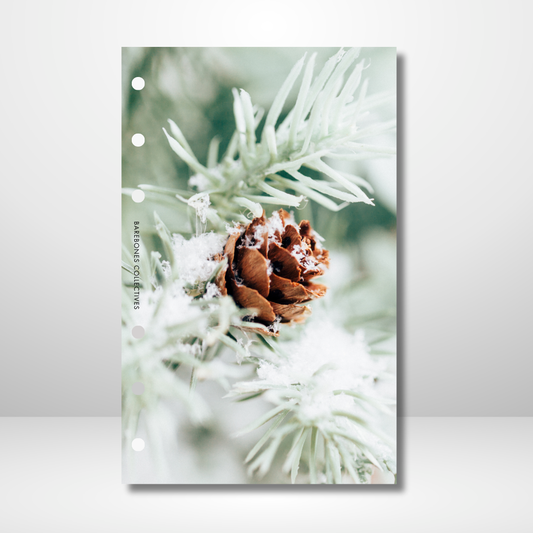 Christmas Pine Linen Dashboard