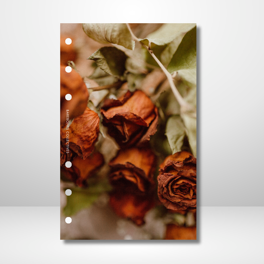 Dying Roses Linen Dashboard